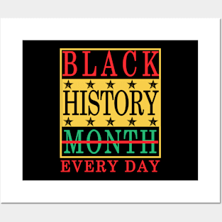 black history month 24 7 365 Posters and Art